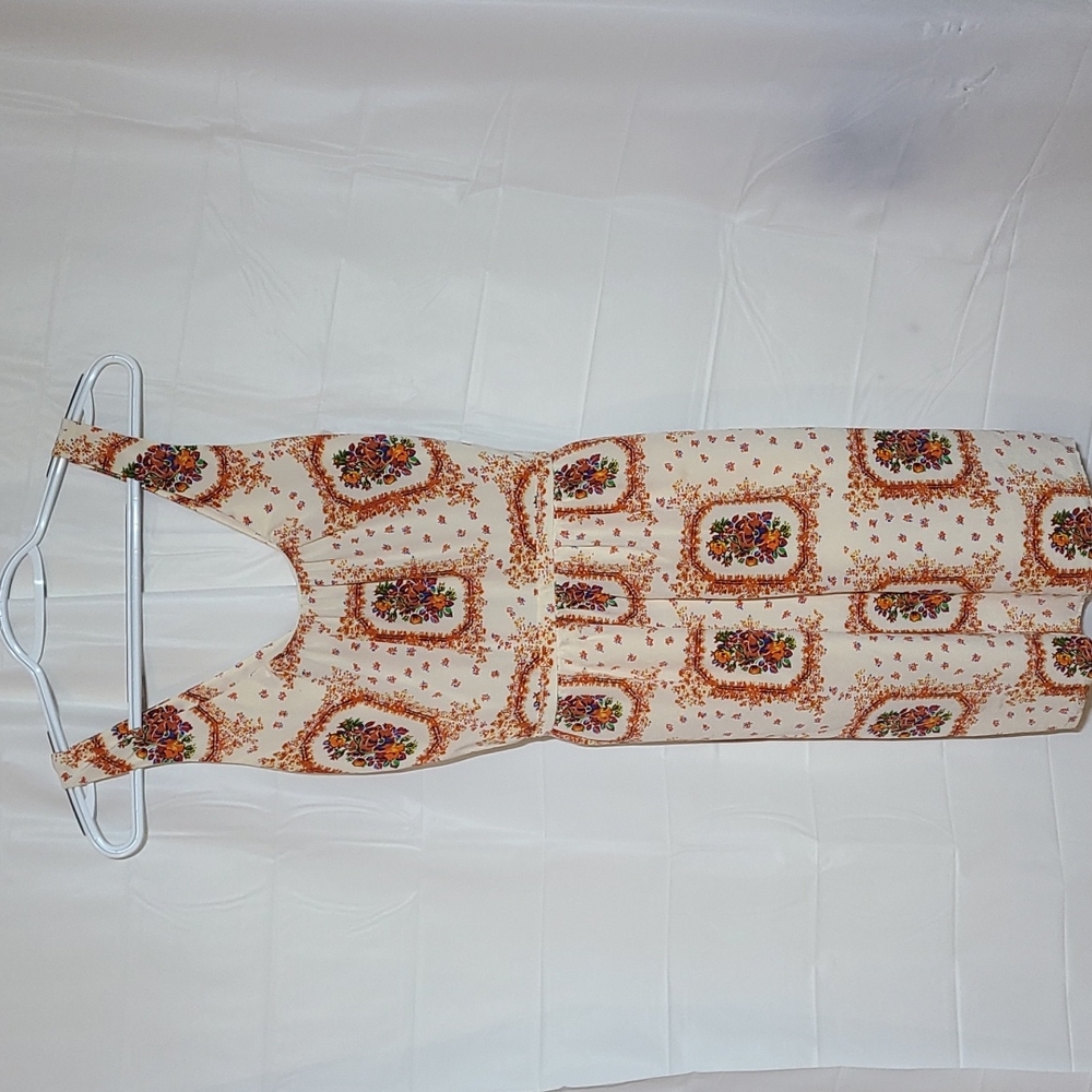 Madewell Silk, cottagecore, boho, beautiful flora twist backl dress Sz 0